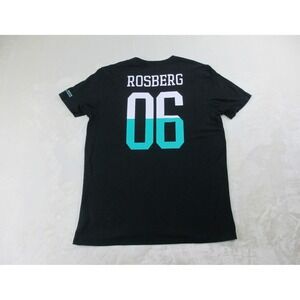 AMG Petronas Shirt Mens Extra Large‎ Black Rosberg Formula 1 Racing*